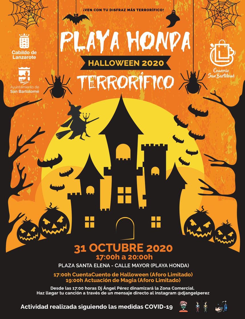 cartel HALLOWEEN 2020
