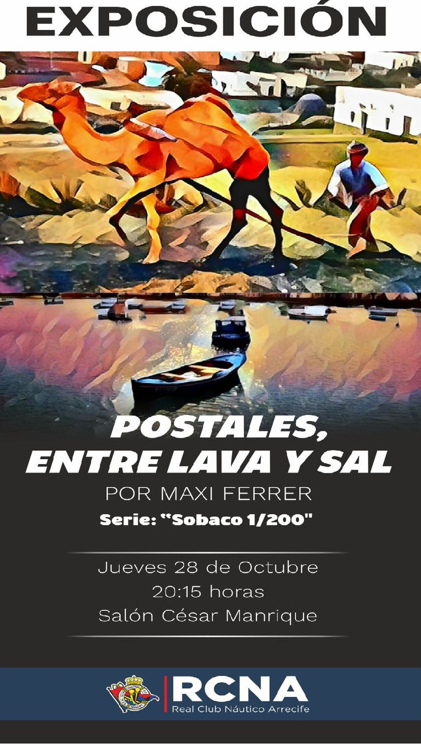 Cartel exposición Maxi Ferrer
